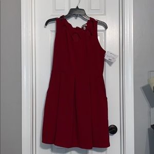 red macy’s dress (NWT)